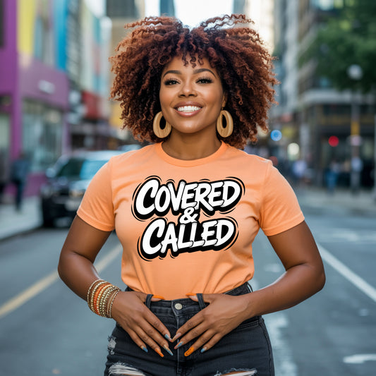 Covered & Called – Faith Identity Statement PNG