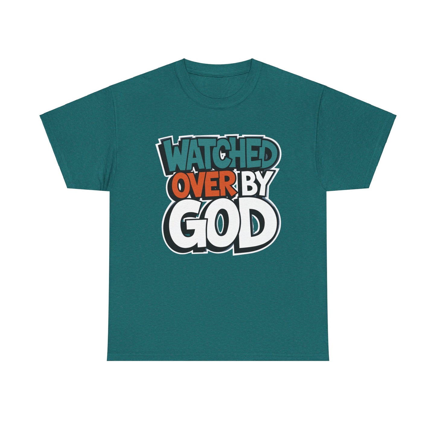 Watched Over by God Tee - Faith-Inspired Comfort Apparel