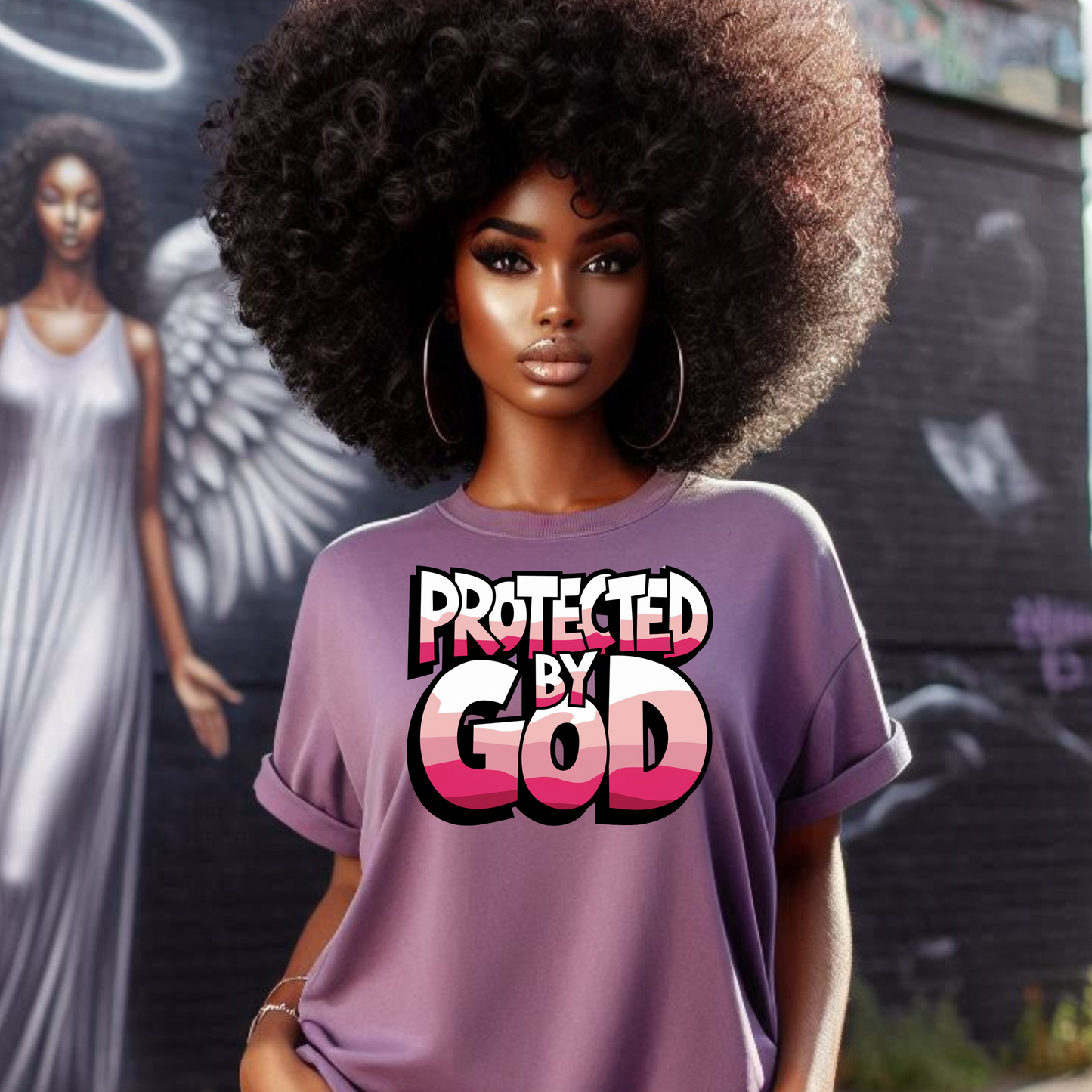 Protected by God T-Shirt | Empowering Faith-Based Apparel