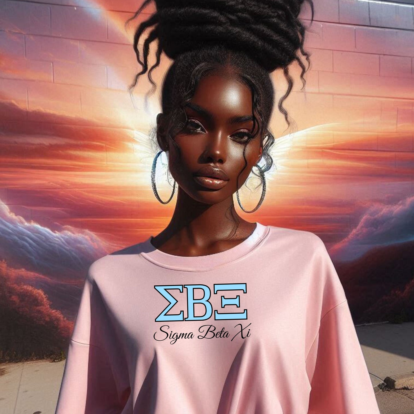 Sigma Beta Xi | Pink Sorority T-shirt