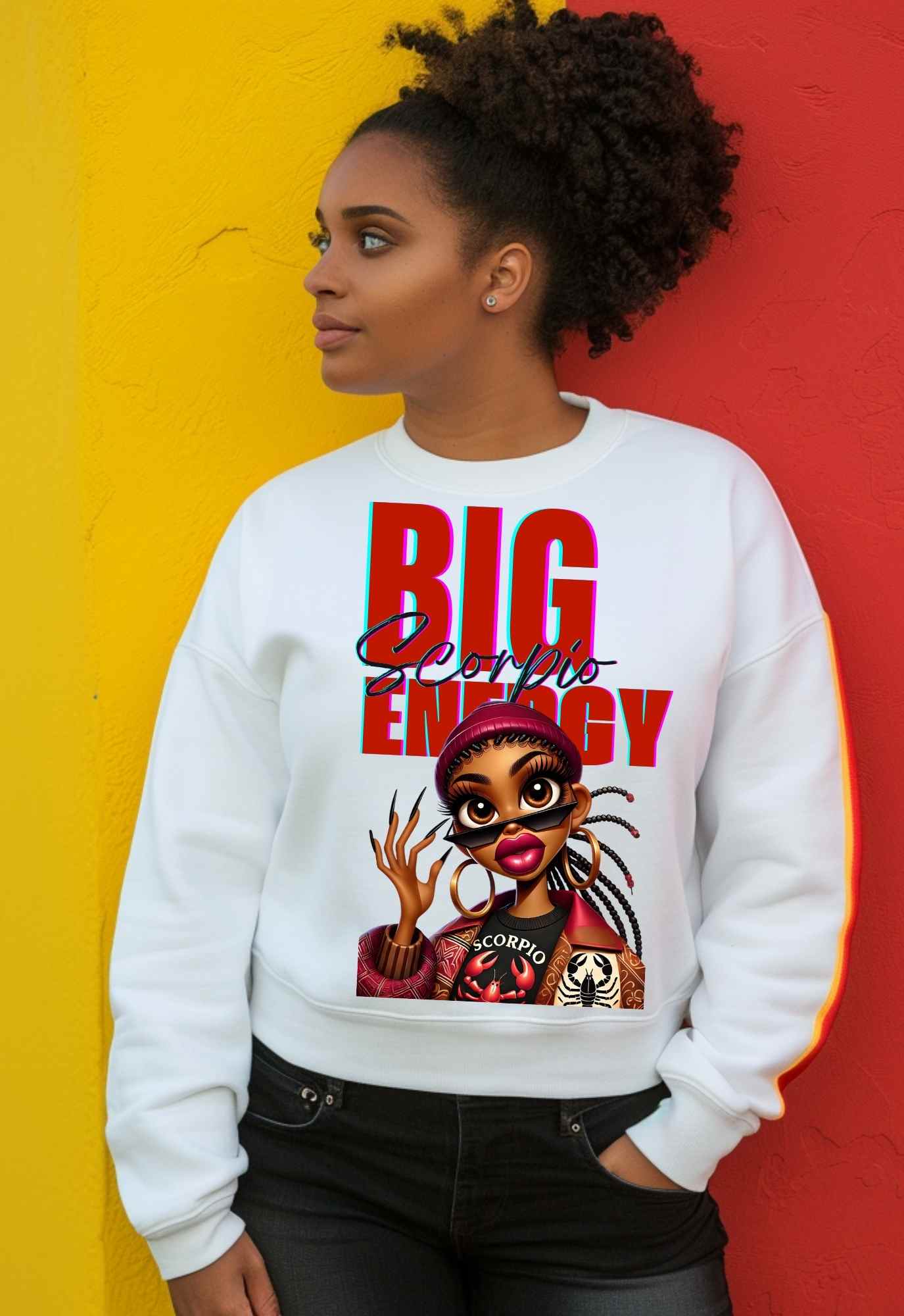 BIG Zodiac Energy Pack PNG| 12 Black Girl Magic Zodiac Designs | Melanin Zodiac Sublimation | Astrology PNGs for T-Shirts, Tumblers