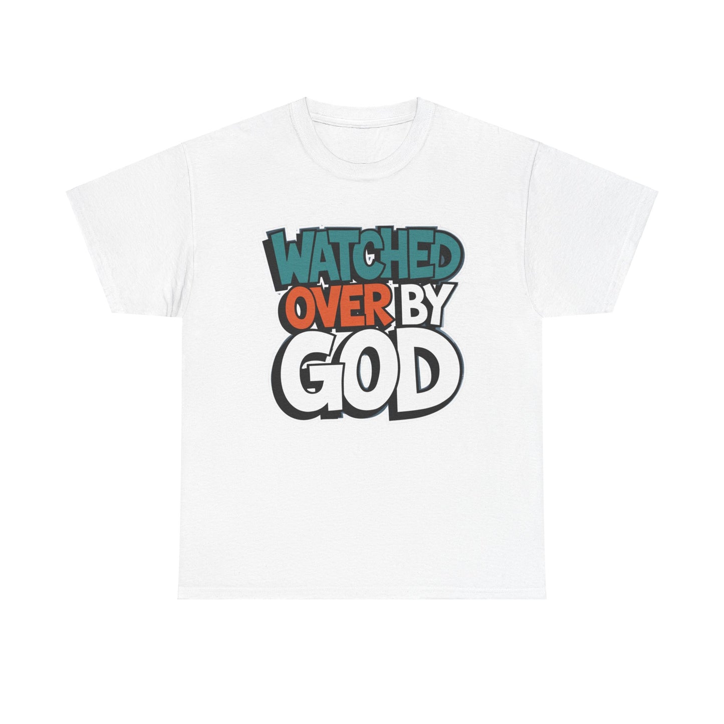 Watched Over by God Tee - Faith-Inspired Comfort Apparel