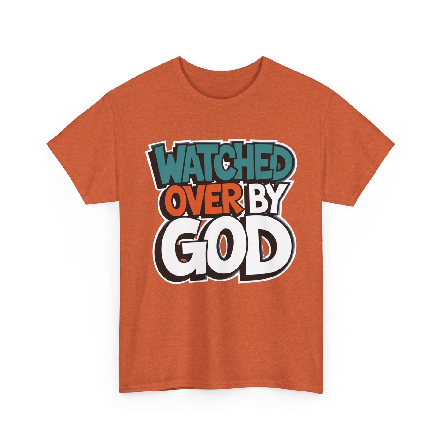 Watched Over by God Tee - Faith-Inspired Comfort Apparel