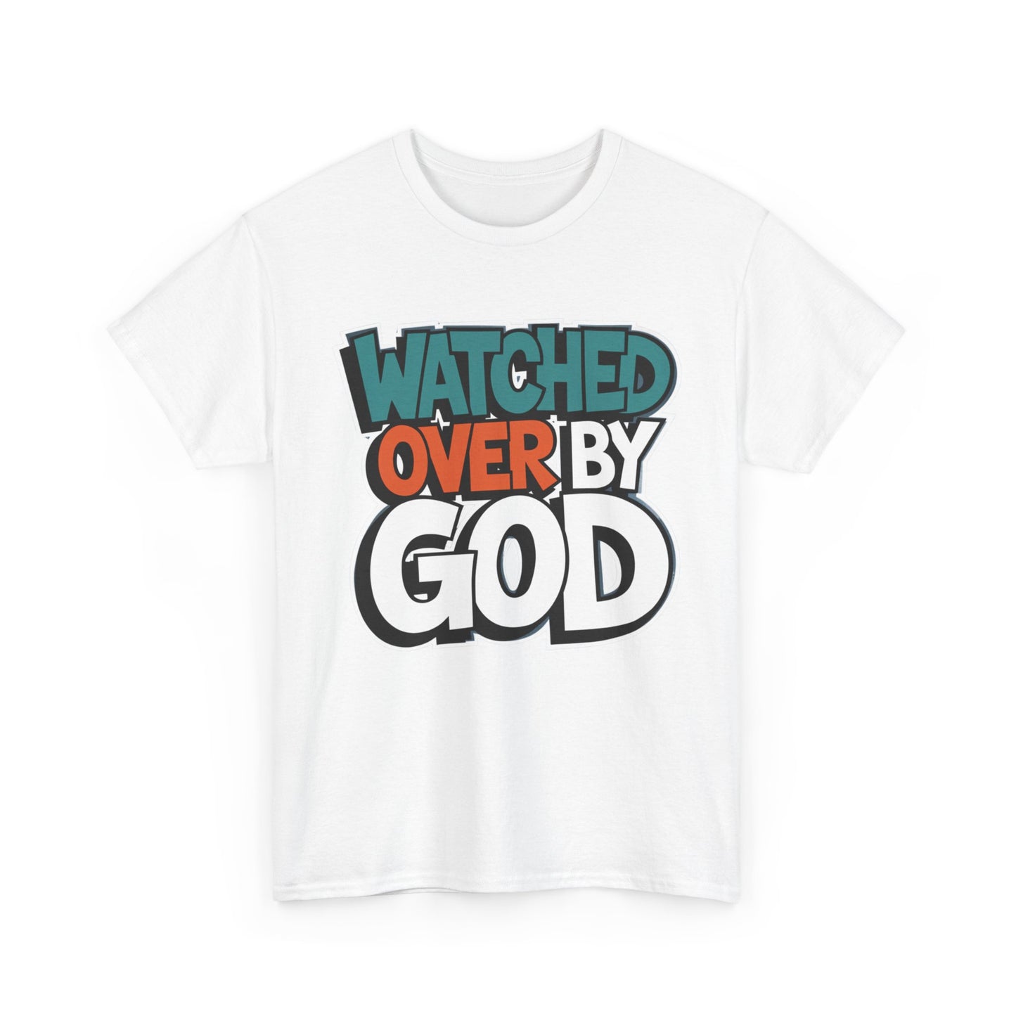 Watched Over by God Tee - Faith-Inspired Comfort Apparel