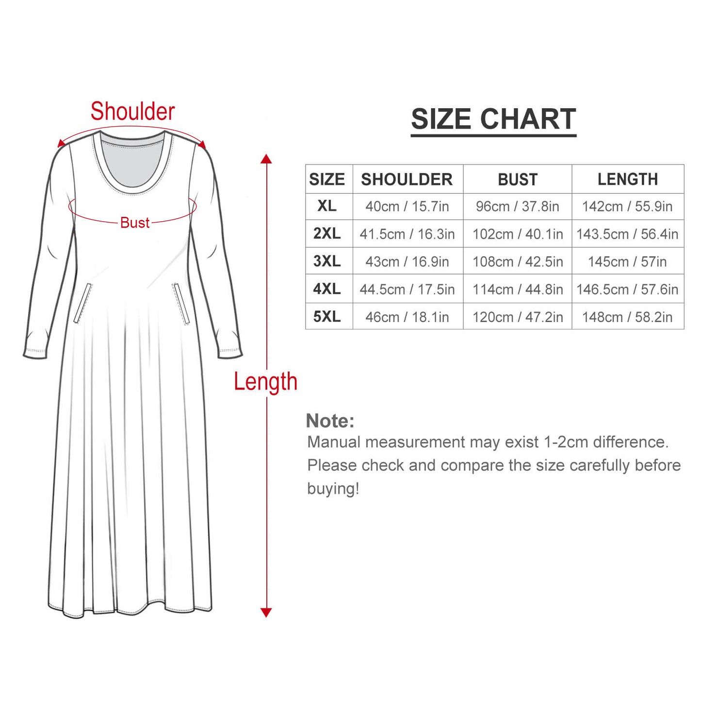 OES | EASTERN STAR Plus Size Long Sleeve White Dress