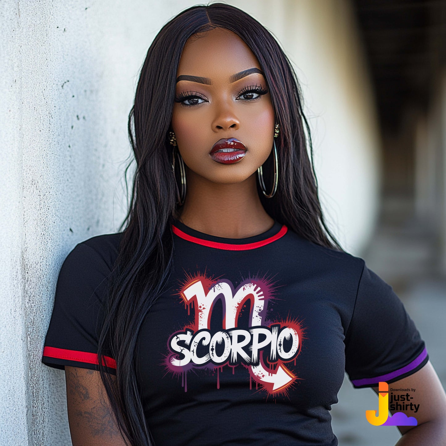 Scorpio Zodiac Digital Designs – Urban Street Art PNG Bundle